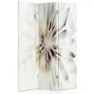 Parawany - Parawan pokojowy FEEBY, Białe kwiaty 2, Obrotowy 110x170cm 3-częściowy - miniaturka - grafika 1