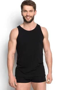 Czarny podkoszulek męski tank top Grant 34323-99X, Kolor czarny, Rozmiar M, Henderson - Primodo.com - Koszulki męskie - miniaturka - grafika 1