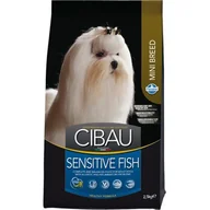 Sucha karma dla psów - Farmina Cibau Sensitive Fish Adult Mini 2,5 kg - miniaturka - grafika 1