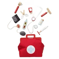 Zabawy w naśladowanie dorosłych - Drewniany zestaw lekarza dla dzieci Le Toy Van - miniaturka - grafika 1