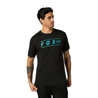 Koszulki męskie - T-SHIRT FOX PINNACLE TECH BLACK - miniaturka - grafika 1