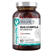 Serce i układ krążenia - MyVita Silver Olej z kryla x 60 kaps - miniaturka - grafika 1