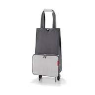 Torby i wózki na zakupy - Wózek FOLDABLETROLLEY, herringbone grey, Reisenthel - miniaturka - grafika 1