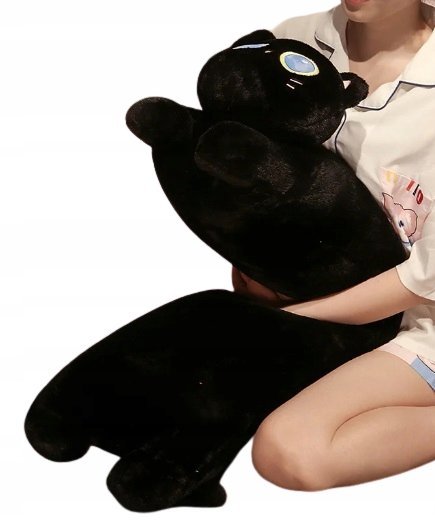 2 x MASKOTKA DŁUGI KOT KOTEK PARÓWKA PLUSZAK PRZYTULANKA ZABAWKA PODUSZKA 9