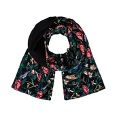 Apaszki i szaliki damskie - Szal damski, bawełniany, dwustronny francja - miniaturka - grafika 1