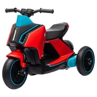 Pojazdy elektryczne dla dzieci - Milly Mally Pojazd na akumulator Skuter City Red - miniaturka - grafika 1