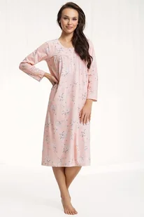 Koszula nocna damska Alisha morelowa 4XL - Bielizna nocna - miniaturka - grafika 1