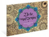 Poradniki hobbystyczne - Kolorowanka A4 relaksacyjna Złote marzenia Nowa - miniaturka - grafika 1