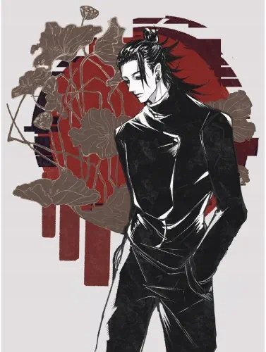 Plakat Anime Jujutsu Kaisen JK_023 A2 (custom)