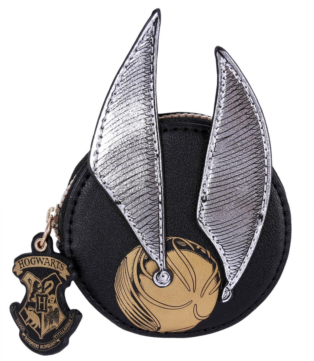 Czarny, Okrągły Portfelik Harry Potter