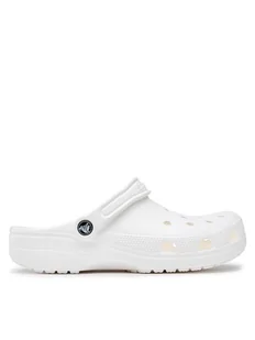 Crocs Klapki Classic 10001 Biały - Klapki i japonki męskie - miniaturka - grafika 1