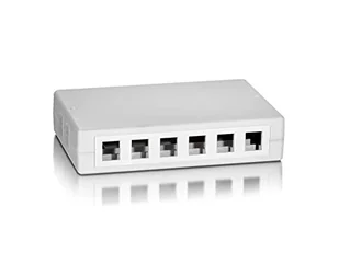 Equip SURFACE BOX F/12 KEYSTONE JACK 125460 - Wtyczki i adaptery - miniaturka - grafika 1