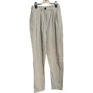 Spodnie damskie - asos Damskie Spodnie Wygodne Eleganckie Czarno Białe Rozmiar 38 - miniaturka - grafika 1