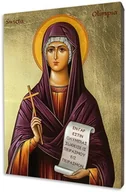 Ikony i obrazy sakralne - Ikona Świętej Olimpii - miniaturka - grafika 1
