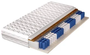 Materac lateksowo-kokosowy 7-strefowy 180x200 B9-D45 - Materace Materac lateksowo-kokosowy 7-strefowy 180x200 B9-D45 - Materace - miniaturka - grafika 1