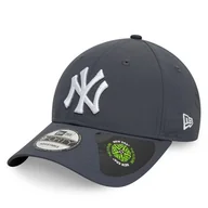 Czapki damskie - Czapka z daszkiem New Era New York Yankees Recycled 9Forty 60595205 Szary - miniaturka - grafika 1