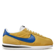 Sneakersy damskie - Sneakersy Nike Cortez DZ2795 701 Żółty - miniaturka - grafika 1