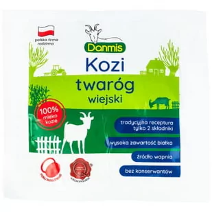 Danmis - Twaróg wiejski z mleka koziego - Sery - miniaturka - grafika 1