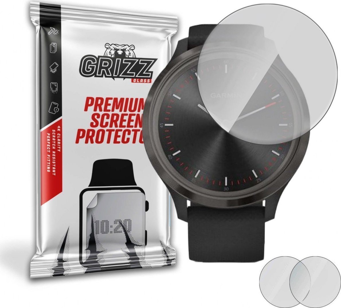 GrizzGlass Folia matowa Grizz Garmin Vivomove 3