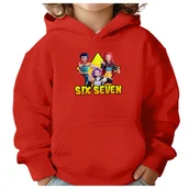 Bluzy dla dziewczynek - BLUZA DZIECIĘCA 67 SIX SEVEN VIRAL HUNTRIX 110-116 CHŁOPIĘCA DZIEWCZĘCA - miniaturka - grafika 1