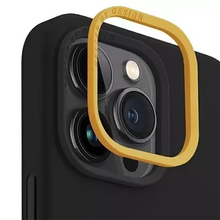 Uniq Etui etui Lino do iPhone 14 Pro Max 6,7" czarny/midnidght black - Etui i futerały do telefonów - miniaturka - grafika 4