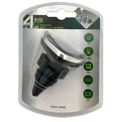 Uchwyty samochodowe do telefonów - Uchwyt telefonu magnetyczny na kratkę wlotu powietrza 4car evo - miniaturka - grafika 1