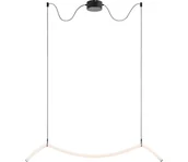 Lampy sufitowe - Markslöjd 108873 - ściemnialny żyrandol LED na linku MELT LED/13W/230V czarny - miniaturka - grafika 1