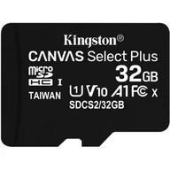 Karty pamięci - Kingston Canvas Select Plus 32GB (SDCS2/32GBSP) - miniaturka - grafika 1