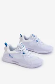 Sneakersy damskie - Damskie Buty Sportowe Sneakersy Big Star LL274373 Białe-37 - miniaturka - grafika 1
