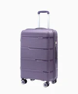 Walizki - PUCCINI Średnia walizka z polipropylenu fioletowa - miniaturka - grafika 1
