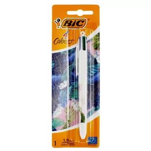 Bic Długopis 4 kolorowy Botanical - Długopisy - miniaturka - grafika 1