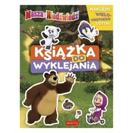 Książki o muzyce - HarperKids Masza I Niedźwiedź Książka Książeczka Dla Dzieci Naklejki - miniaturka - grafika 1