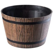 Donice - Donica na kwiaty Sori 30 cm, ciemny brąz - miniaturka - grafika 1