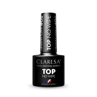 Claresa Claresa, top No Wipe, 5 ml - Utwardzacze do paznokci - miniaturka - grafika 4