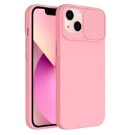 Etui i futerały do telefonów - OEM Futerał Slide do Xiaomi Redmi 9C jasnoróżowy - miniaturka - grafika 1
