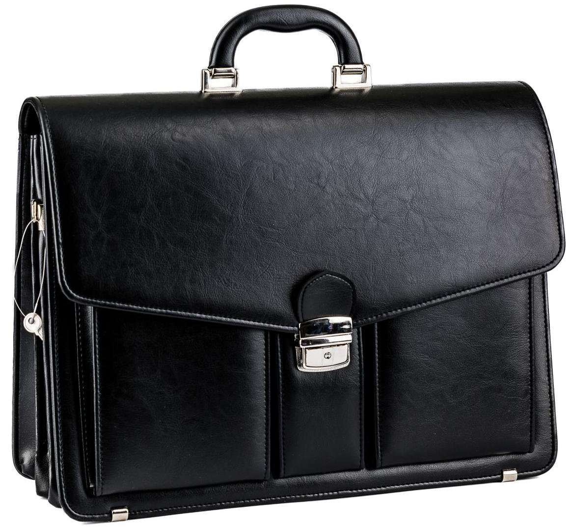 Duża teczka męska Tizano T02 czarna