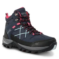 Buty trekkingowe damskie - Trekkingi Regatta LdySamarisIIIBoot RWF834 Navy/Pink 113 - miniaturka - grafika 1