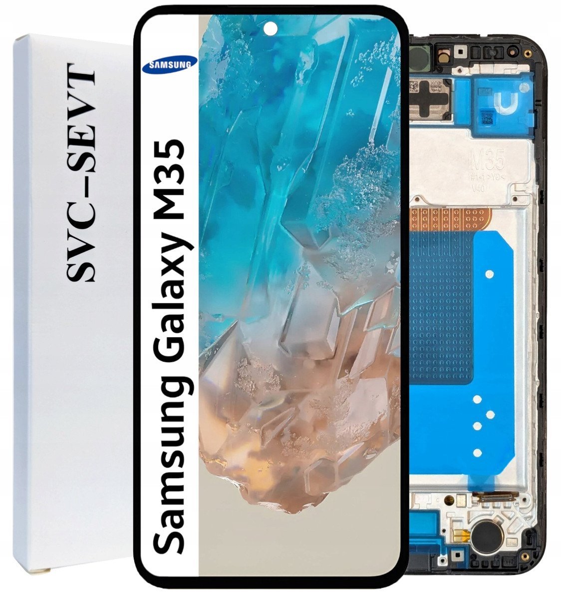 Wyświetlacz do Samsung Galaxy M35 Ekran LCD Ramka Oryginał Zila SM-M356B 5904858381784