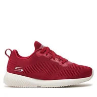 Sneakersy damskie - Sneakersy Skechers BOBS SPORT Tough Talk 32504/Red Czerwony - miniaturka - grafika 1