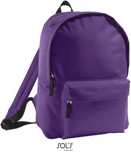 SOLs Bags 70100 Plecak Rider 14 x 28 x 40 cm - Kolor: Ciemny fiolet - Rozmiar: 14 x 28 x 40 cm - Plecaki - miniaturka - grafika 1