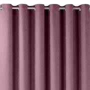 Zasłony - Zasłona MILANA kolor liliowy styl klasyczny srebrne przelotki metalowe srebrne szenila 560x245 homede - CURT/HOM/MILANA/CHENILLE - miniaturka - grafika 1