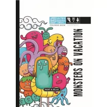 Kolorowanka antystresowa Monsters - Rozwój osobisty - miniaturka - grafika 1