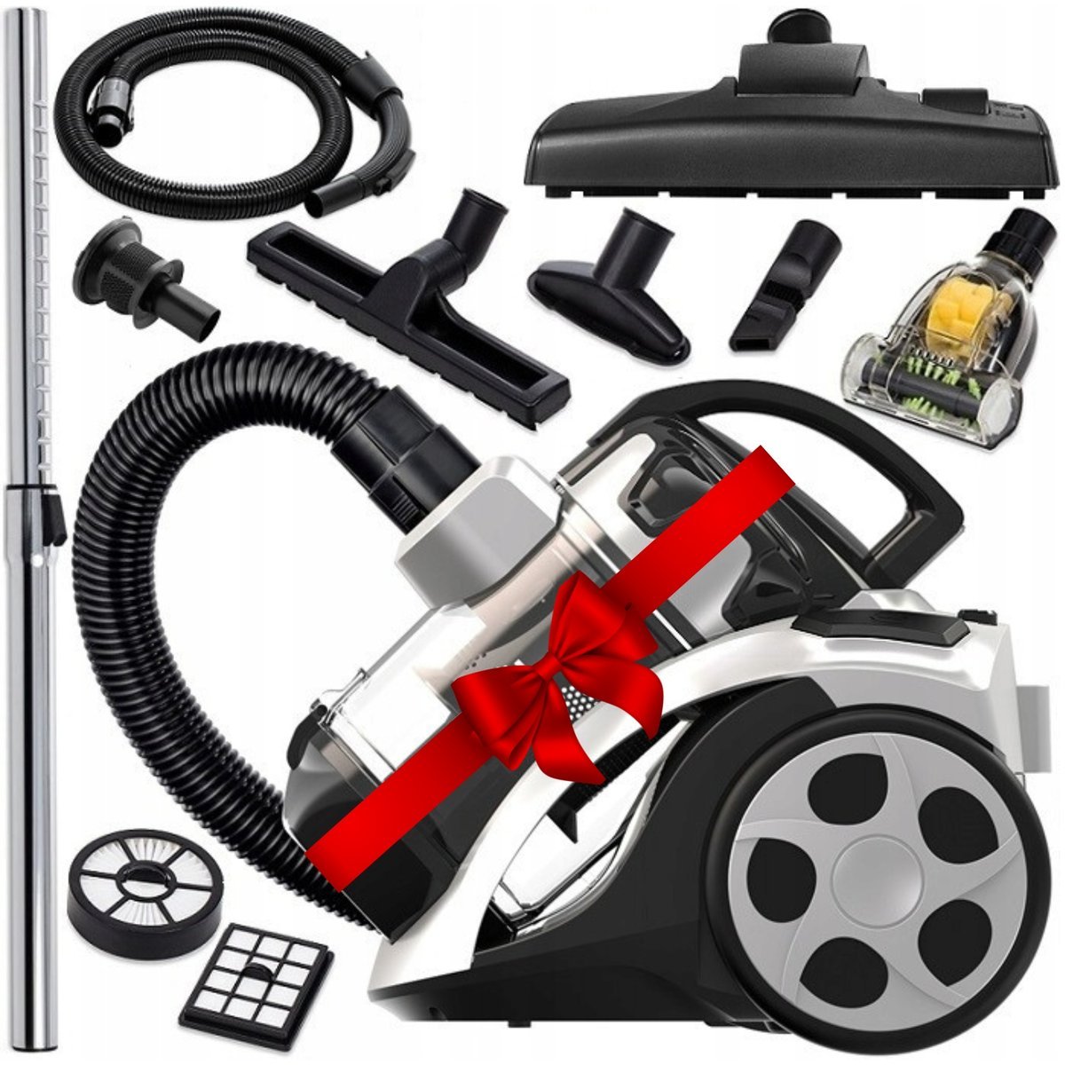 ODKURZACZ BEZWORKOWY KERCH XTREME 3999W MULTICYCLONE Z FILTREM HEPA H13