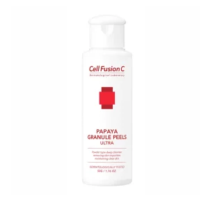 Cell Fusion C Papaya Granule Peels Ultra peeling enzymatyczny - Peelingi i scruby do twarzy - miniaturka - grafika 1
