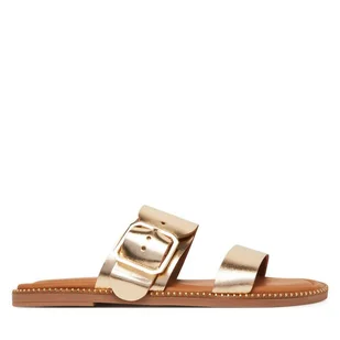 Klapki Tamaris 1-27128-44 Złoty - Klapki i japonki damskie - miniaturka - grafika 1