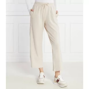 Tommy Hilfiger Spodnie dresowe | Relaxed fit - Dresy damskie - miniaturka - grafika 1