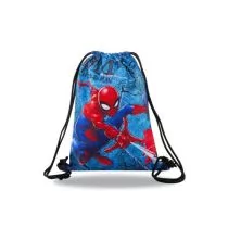 CoolPack Worek na buty Beta Spiderman denim 54304 - Worki na buty - miniaturka - grafika 1