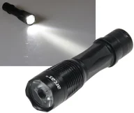 Latarki - Arcas 307 00034 Latarka ręczna LED czarna (Latarka ręczna, czarna, aluminium, 1 lampa (S), LED, 100 lm) - miniaturka - grafika 1