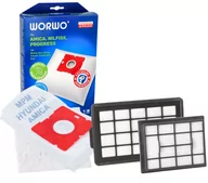 Worki do odkurzaczy - Worki do odkurzacza Amica AMICA BAGIO Eco ORYGINALNE + Filtr wlotowy wylotowy - miniaturka - grafika 1