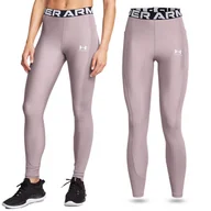 Legginsy - Legginsy termoaktywne damskie Under Armour HeatGear Rib szybkoschnące - miniaturka - grafika 1